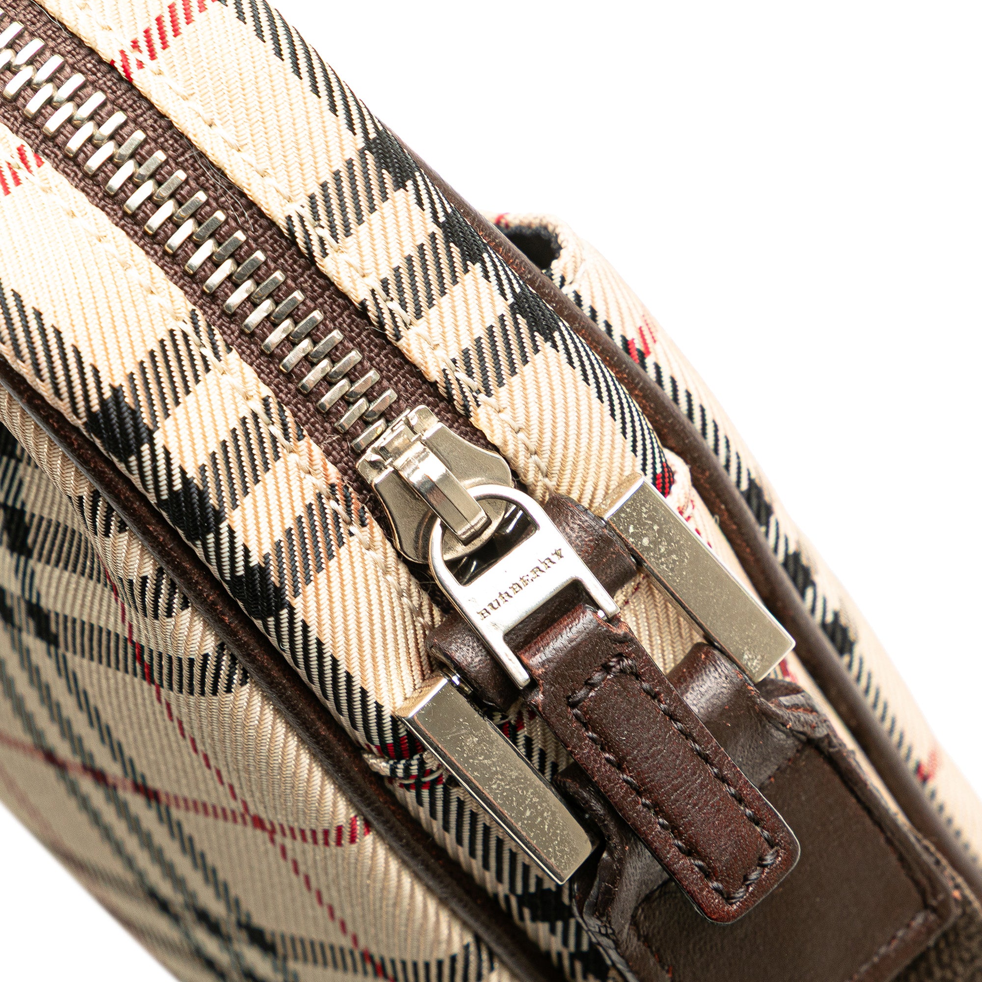 House Check Canvas Crossbody