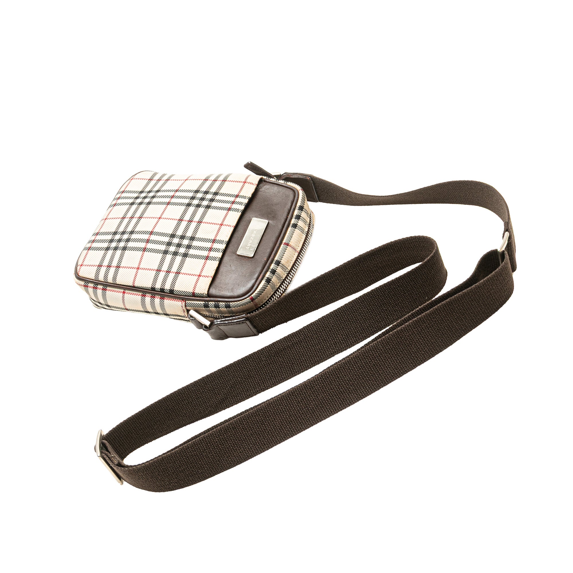 House Check Canvas Crossbody