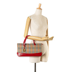 Haymarket Check Canvas Handbag