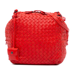 Nappa Intrecciato Cube Shoulder Bag