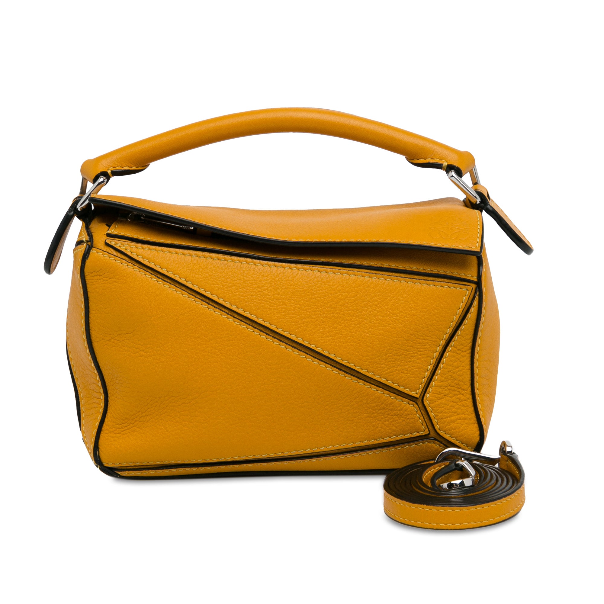 Mini Calfskin Puzzle Satchel