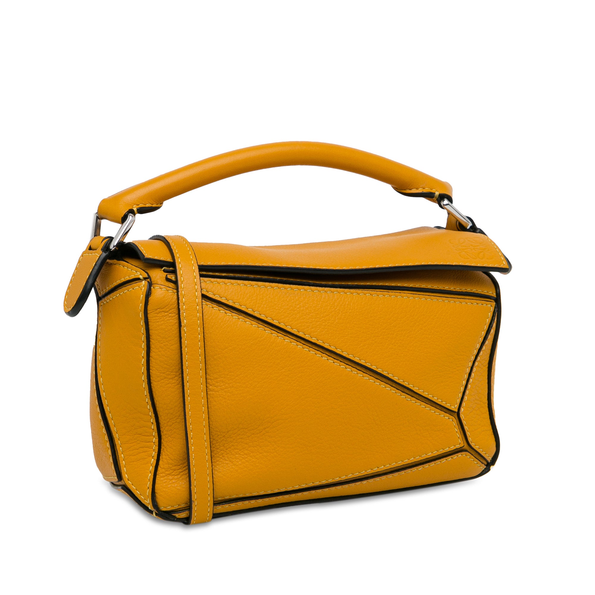 Mini Calfskin Puzzle Satchel