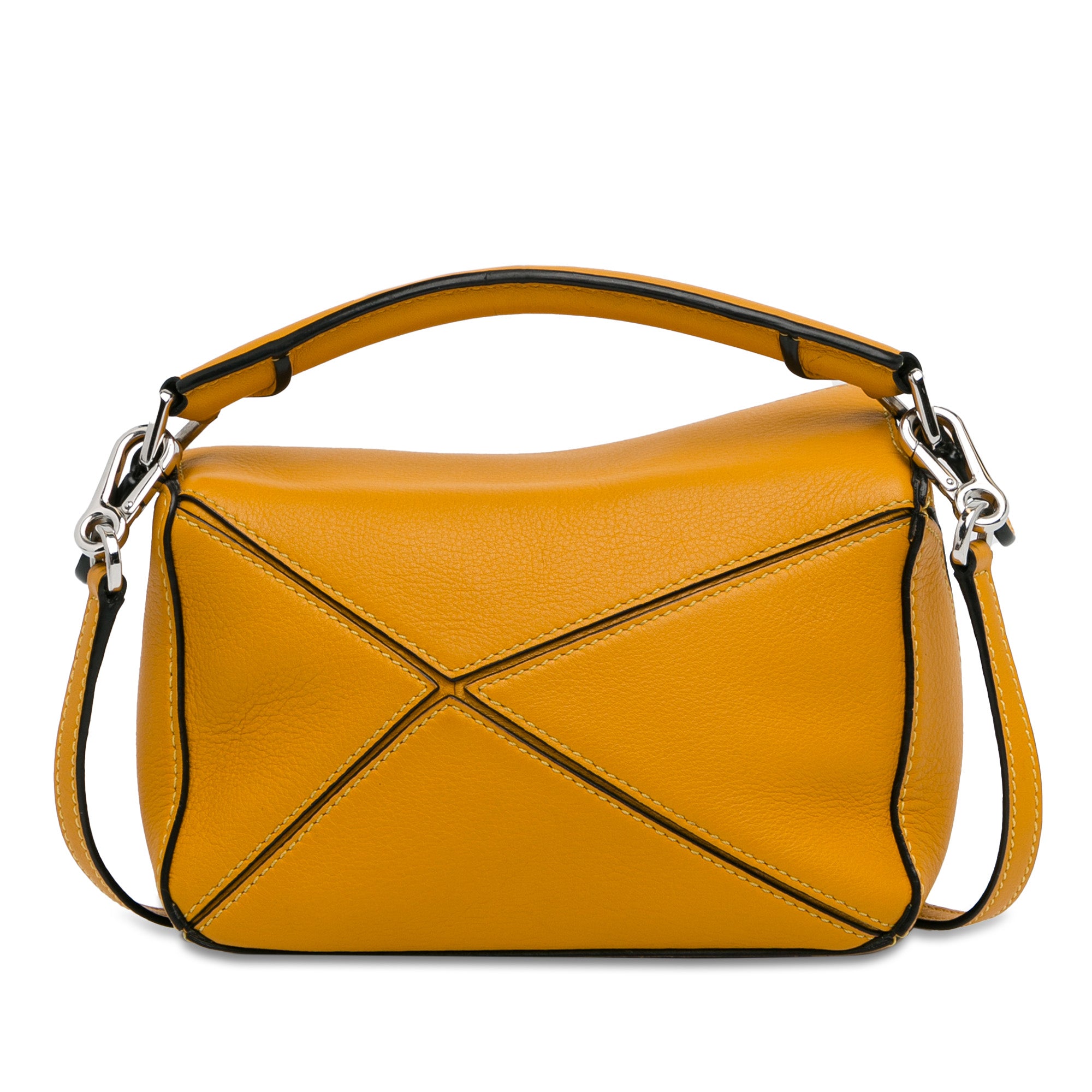 Mini Calfskin Puzzle Satchel