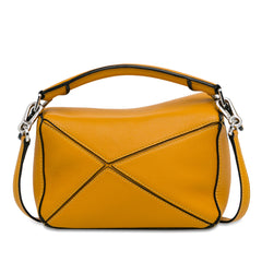 Mini Calfskin Puzzle Satchel