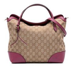 Medium GG Canvas Bree Satchel