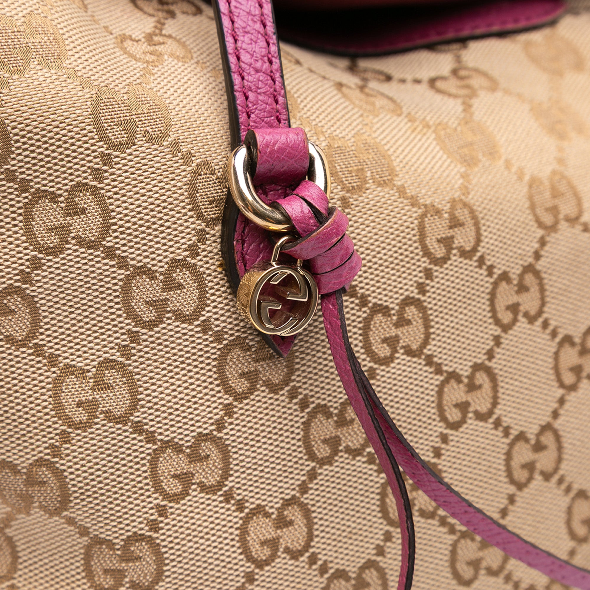 Medium GG Canvas Bree Satchel