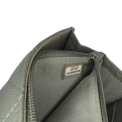 Quilted Caviar Square Wallet on Chain