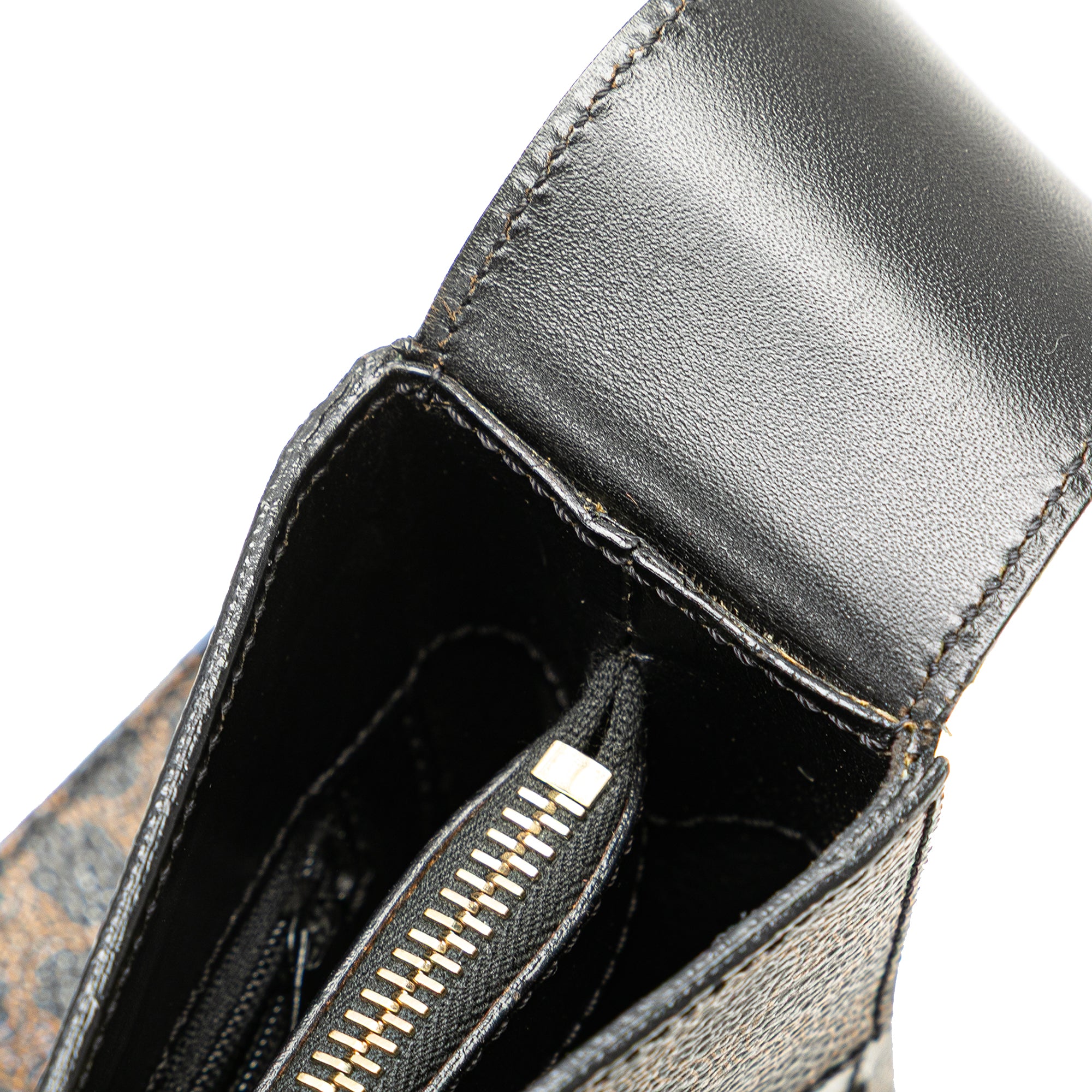 Macadam Coated Canvas Shoulder Bag