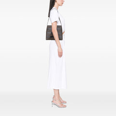 Macadam Coated Canvas Shoulder Bag
