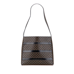 Macadam Coated Canvas Shoulder Bag