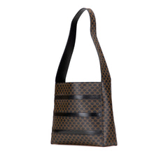 Macadam Coated Canvas Shoulder Bag