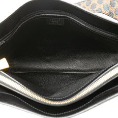 Macadam Coated Canvas Shoulder Bag