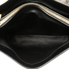 Macadam Coated Canvas Shoulder Bag