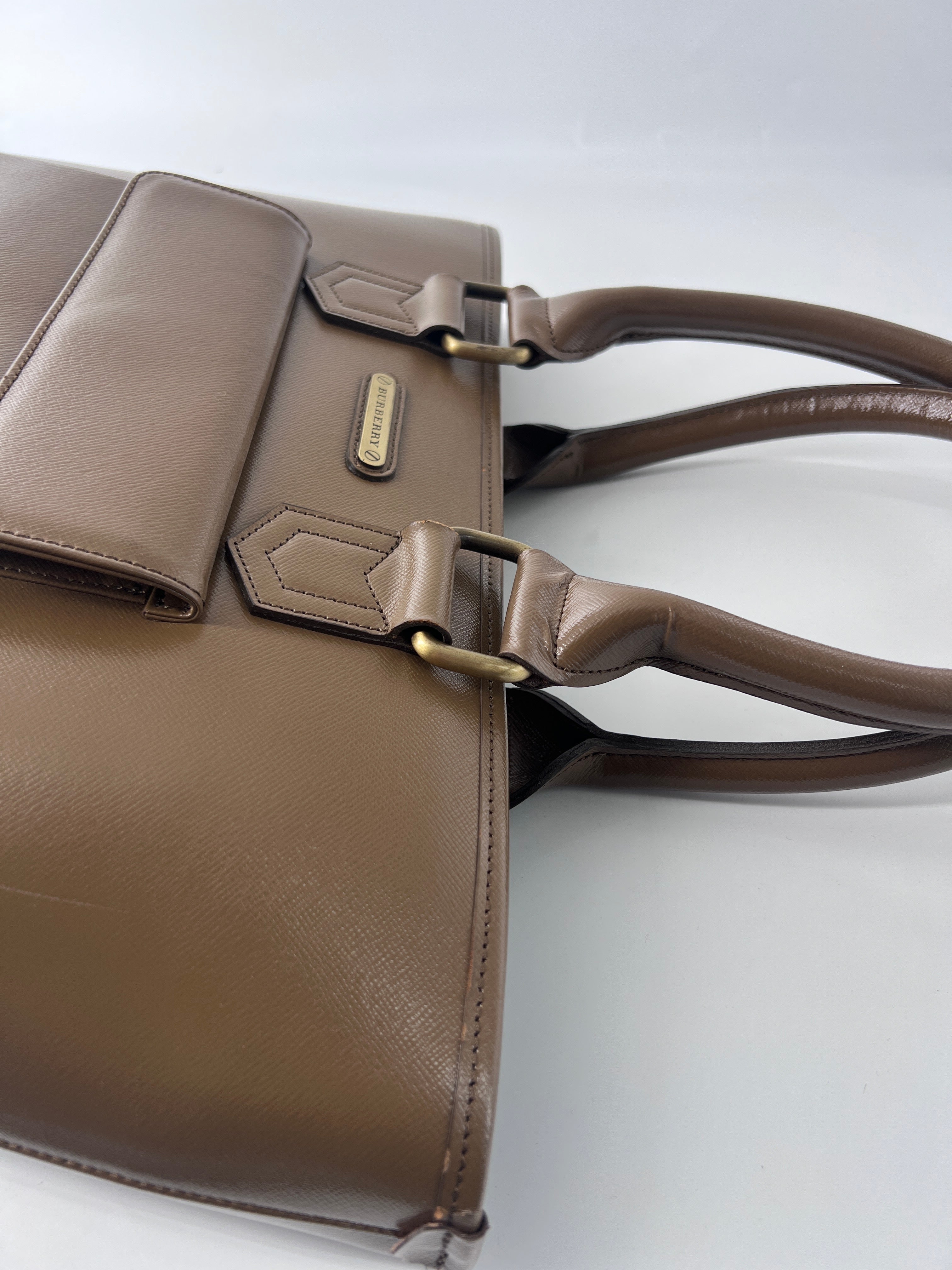 Burberry Tote Leather