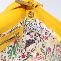 Fendi Mamma Baguette Shoulder Bag Canvas