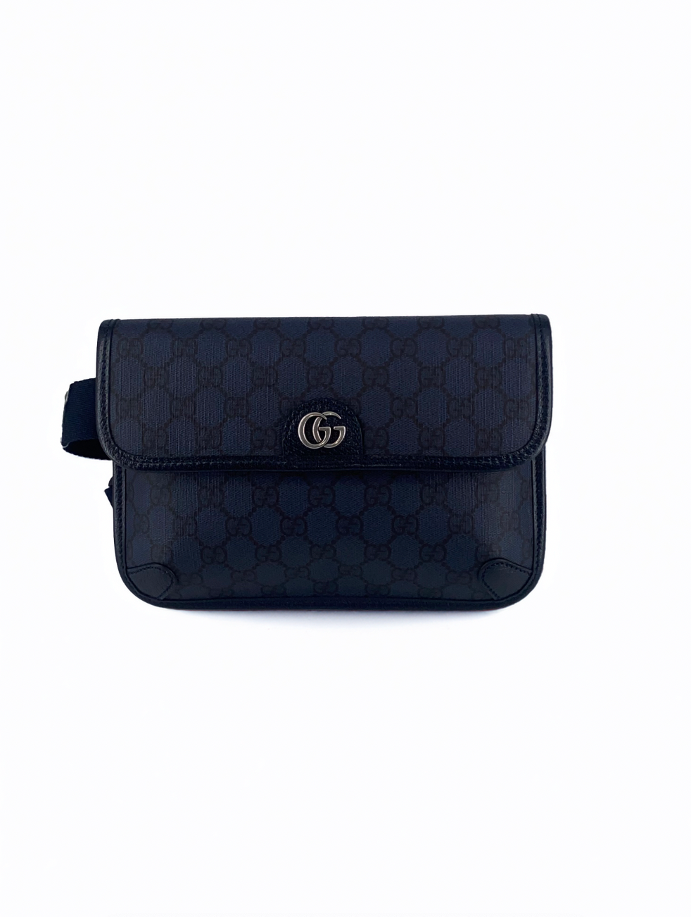 Gucci Flap Belt Bag GG Canvas