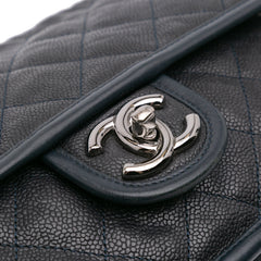Medium Quilted Calfskin French Riviera Flap