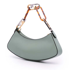 Leather O'lock Swing Satchel