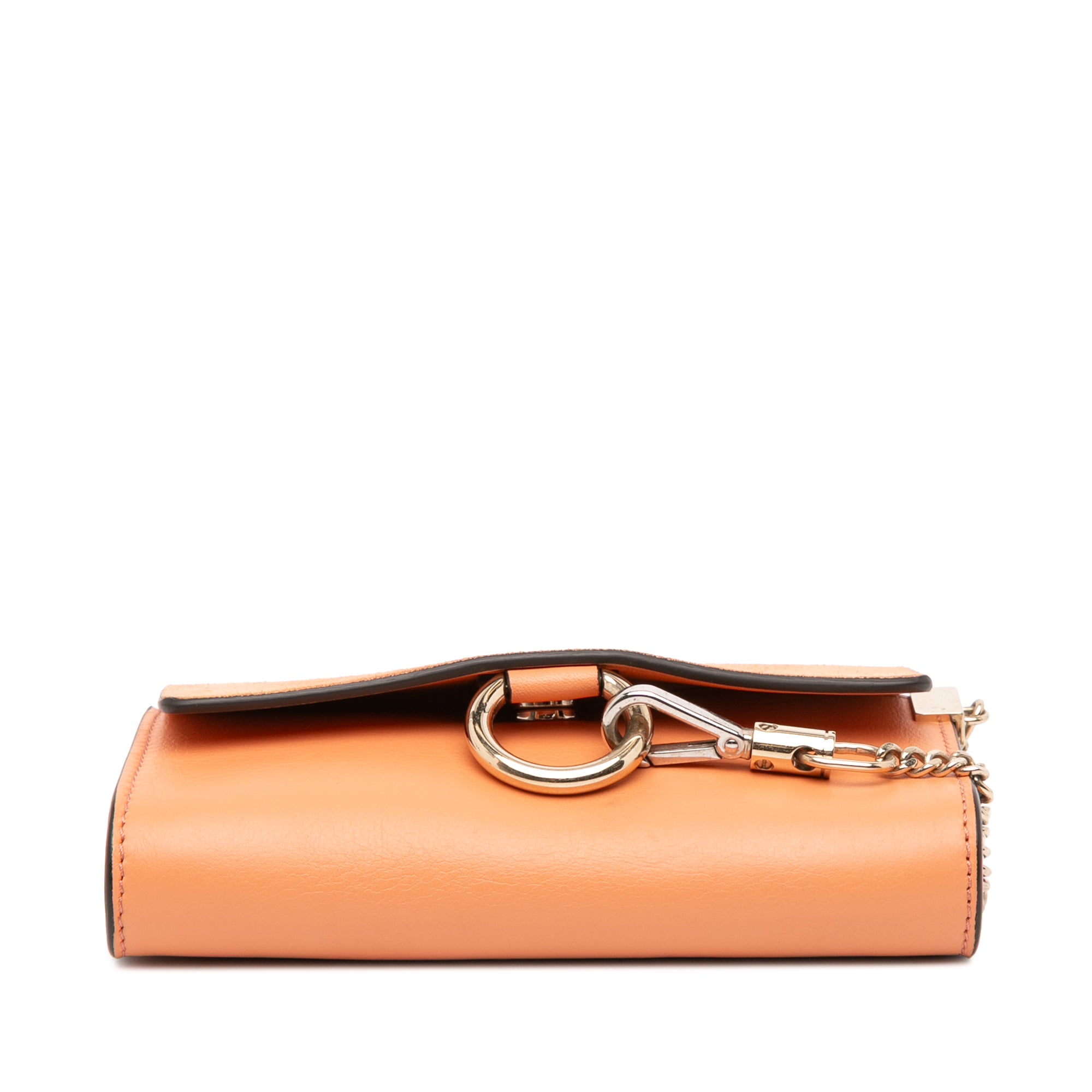 Small Suede and Calfskin Faye Crossbody