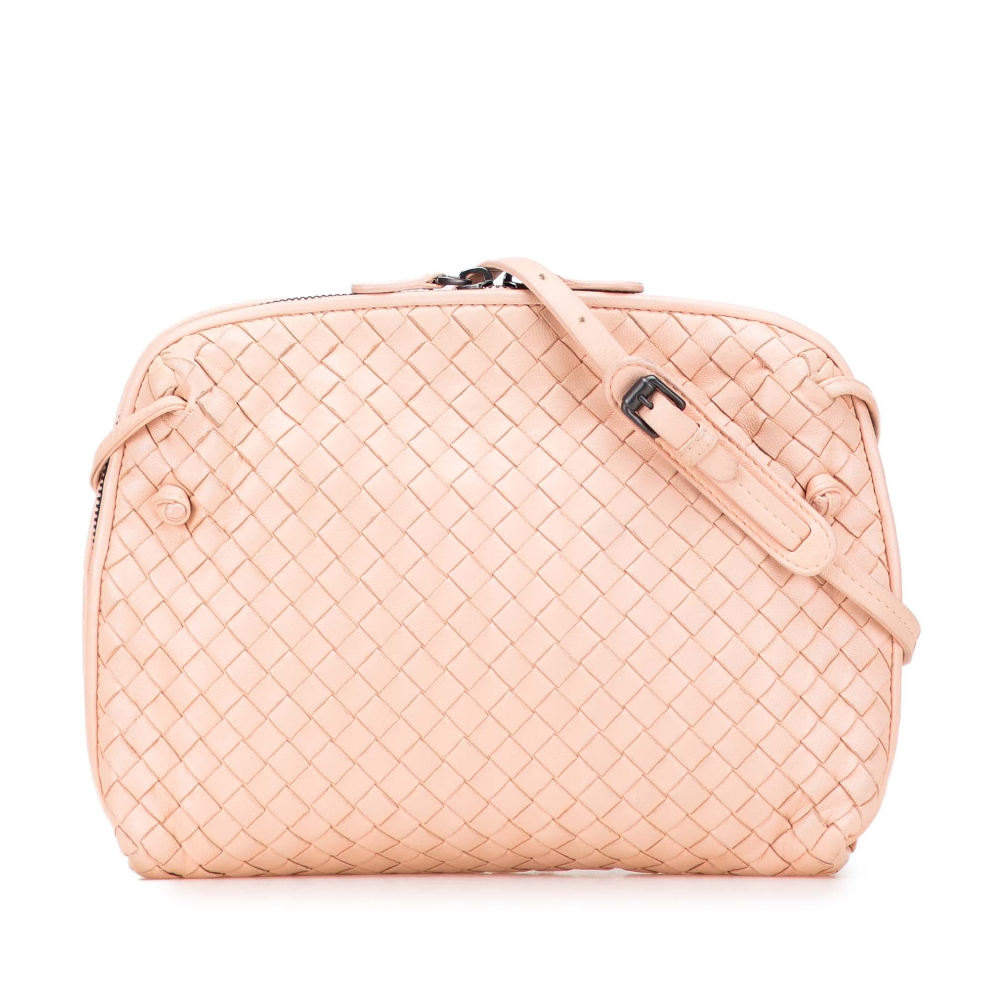 Nappa Intrecciato Nodini Crossbody
