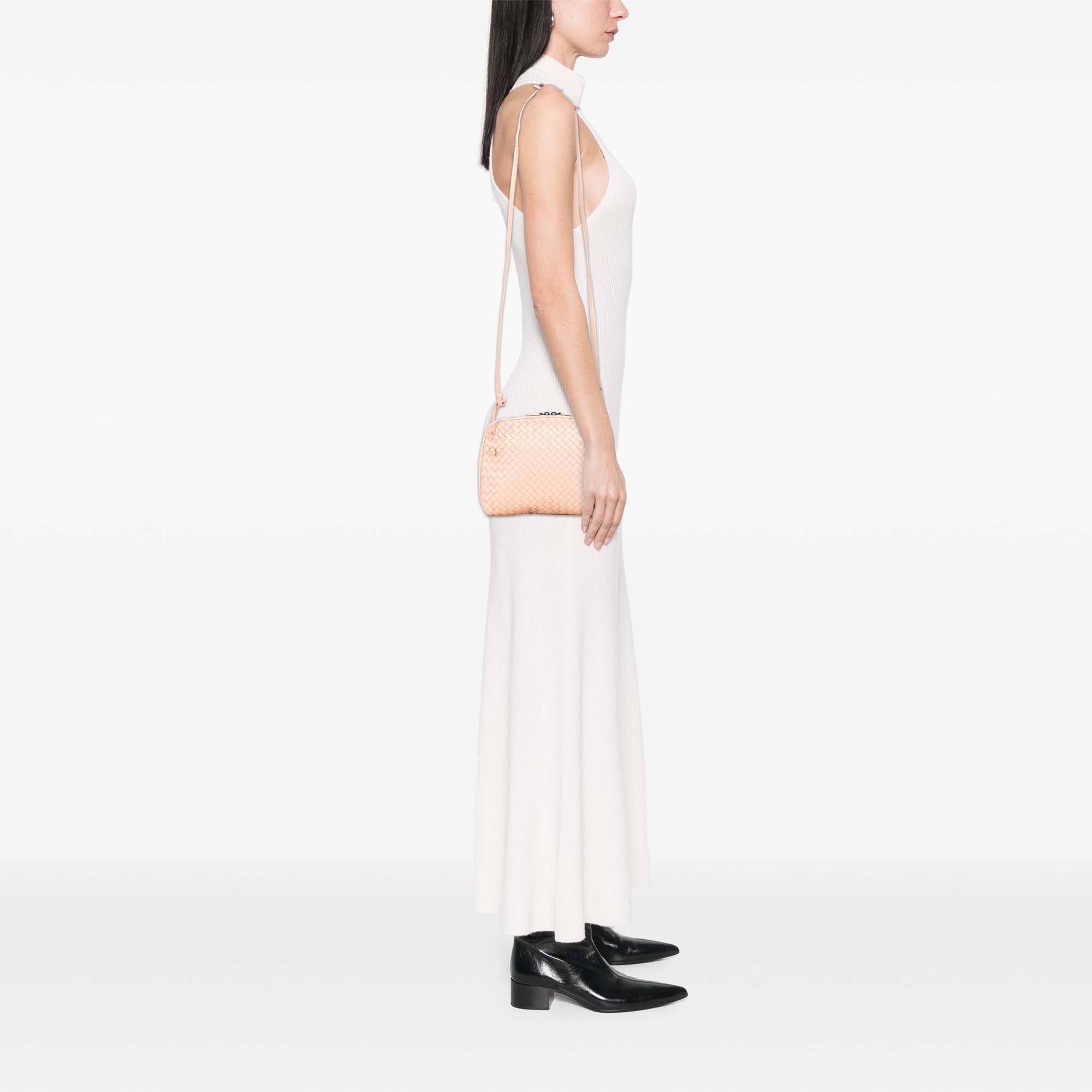 Nappa Intrecciato Nodini Crossbody