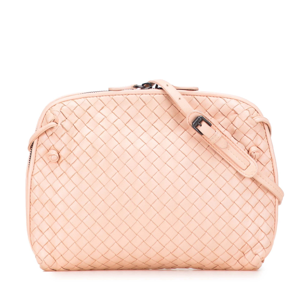 Nappa Intrecciato Nodini Crossbody