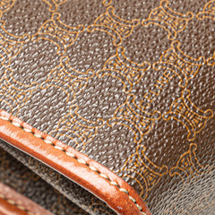 Macadam Coated Canvas Clutch