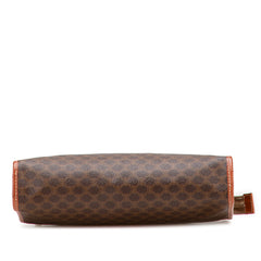Macadam Coated Canvas Clutch