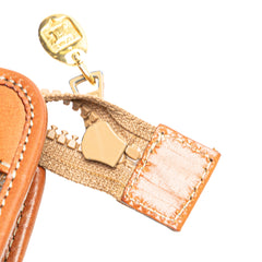 Macadam Coated Canvas Clutch