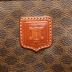 Macadam Coated Canvas Clutch