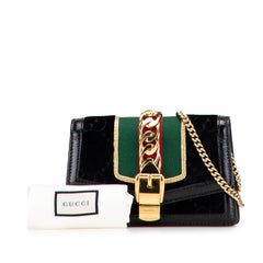 Mini GG Velvet Sylvie Shoulder Bag