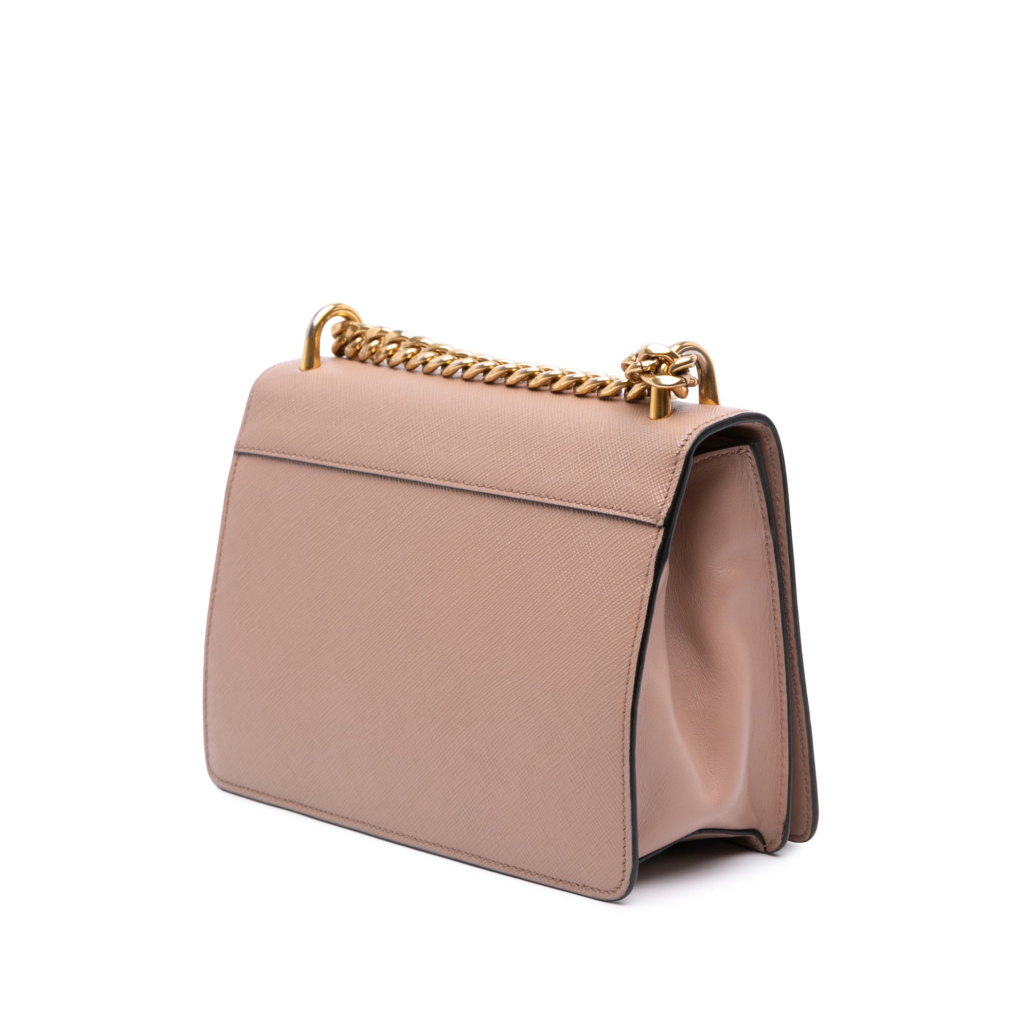 Saffiano Lux Chain Crossbody