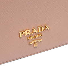 Saffiano Lux Chain Crossbody