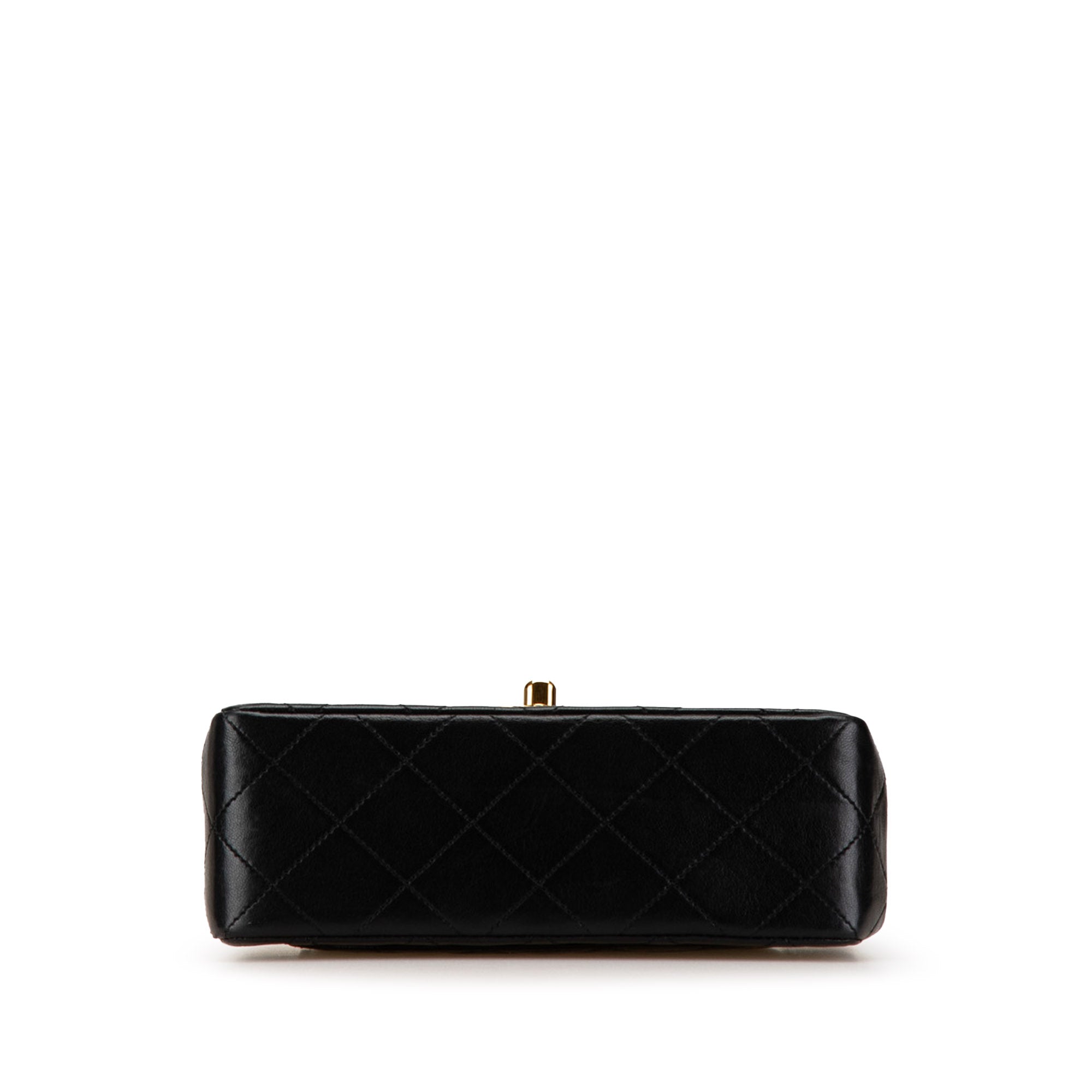 Mini Square Classic Lambskin Flap