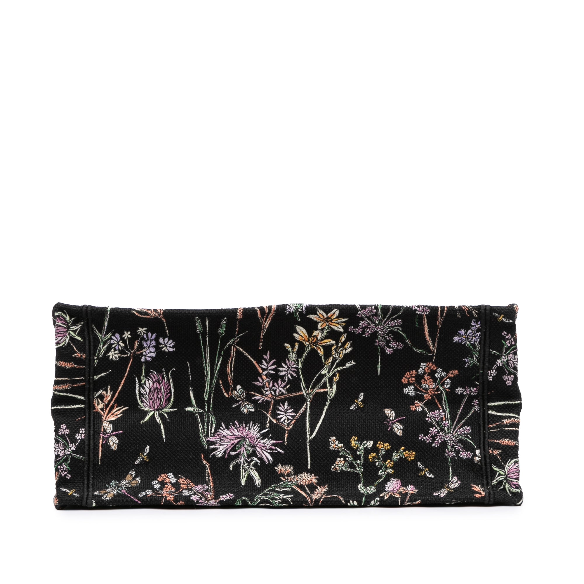 Medium Embroidered Canvas Herbarium Book Tote