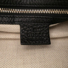 Medium Pebbled Calfskin Soho Boston Bag