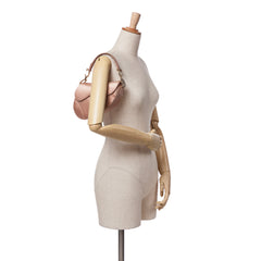Mini Satin Crystal Embellished Saddle Bag