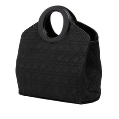 Nylon Cannage Top Handle Tote
