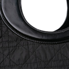 Nylon Cannage Top Handle Tote