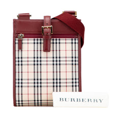 House Check Canvas Crossbody