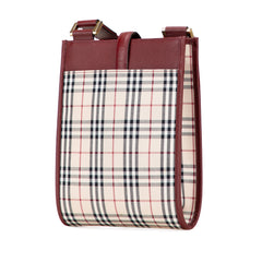House Check Canvas Crossbody