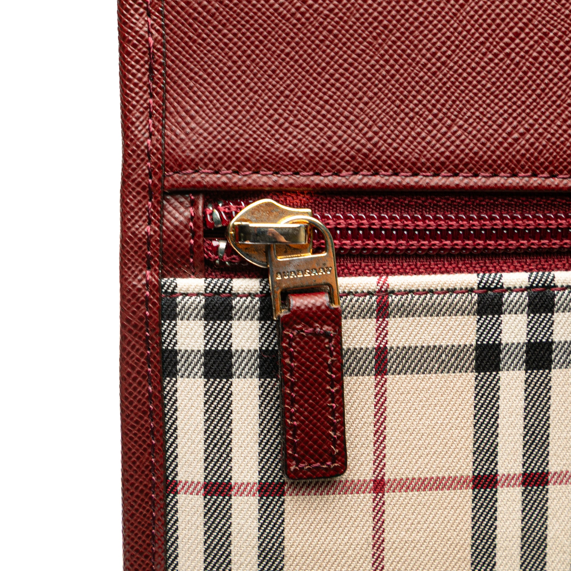House Check Canvas Crossbody