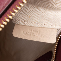 Medium Canvas and Leather Puzzle Satchel