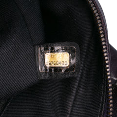Jumbo Quilted Iridescent Caviar Easy Flap