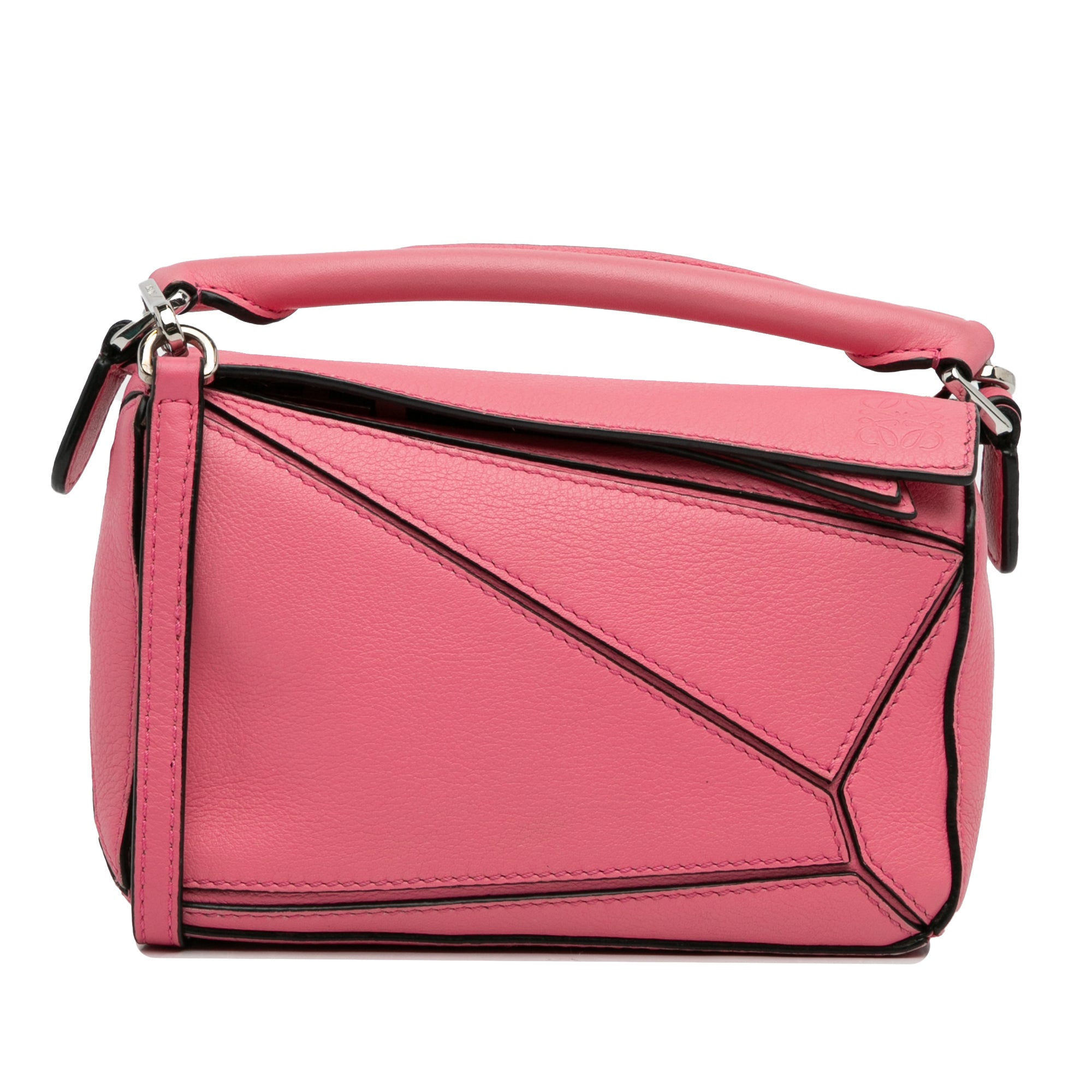 Mini Calfskin Puzzle Satchel