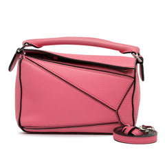 Mini Calfskin Puzzle Satchel