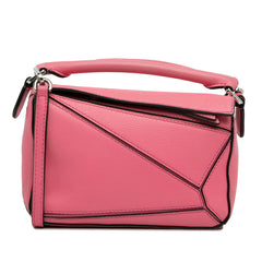Mini Calfskin Puzzle Satchel
