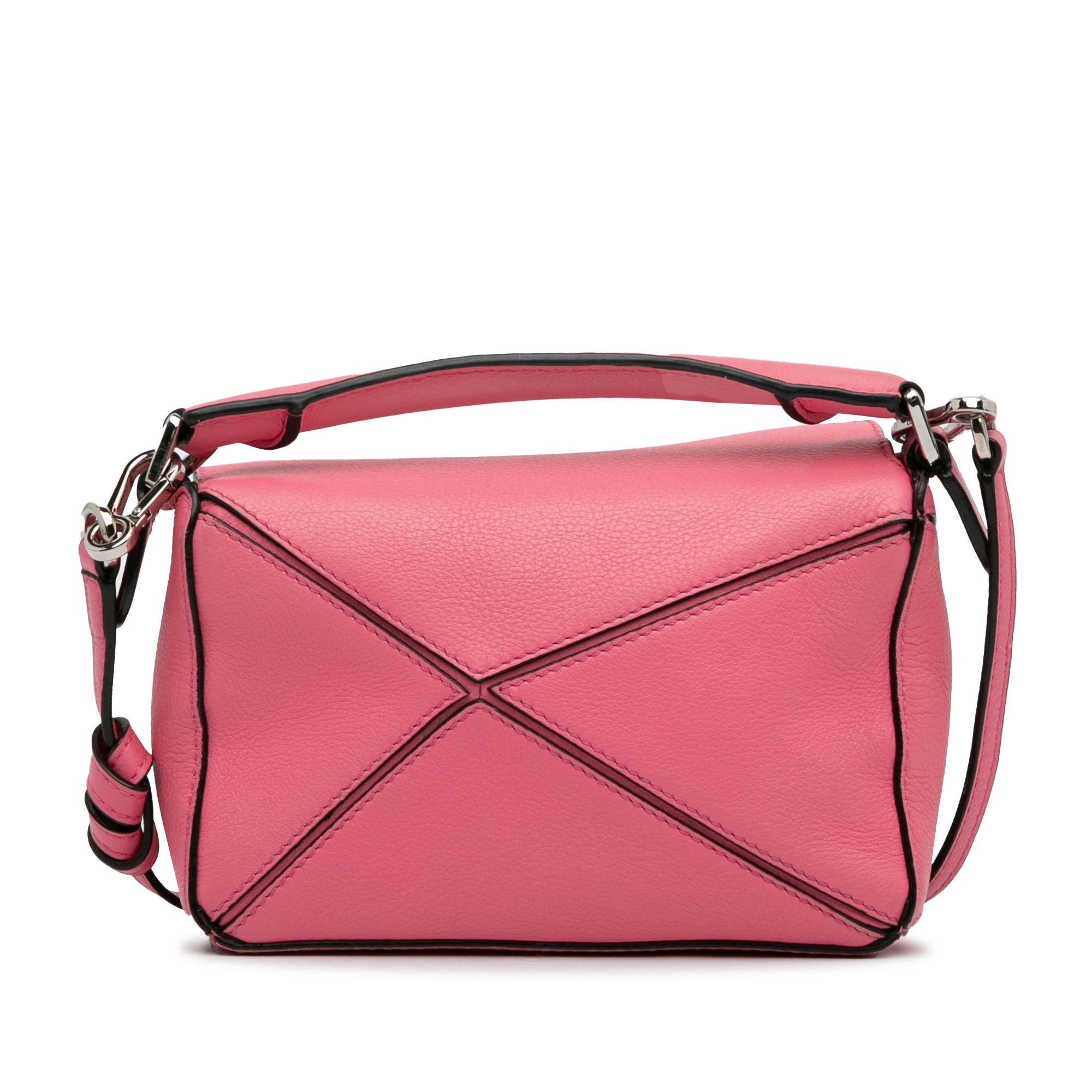 Mini Calfskin Puzzle Satchel