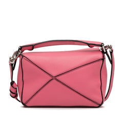 Mini Calfskin Puzzle Satchel