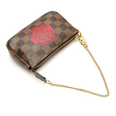 Damier Ebene Trunks and Bags Mini Pochette Accessoires